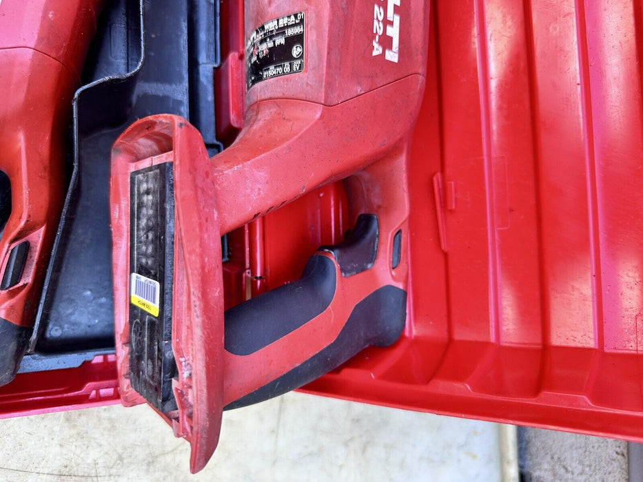 Hilti WSR 22-A  & WSR 18-A Cordless Reciprocating Saw with Battery  Charger Case