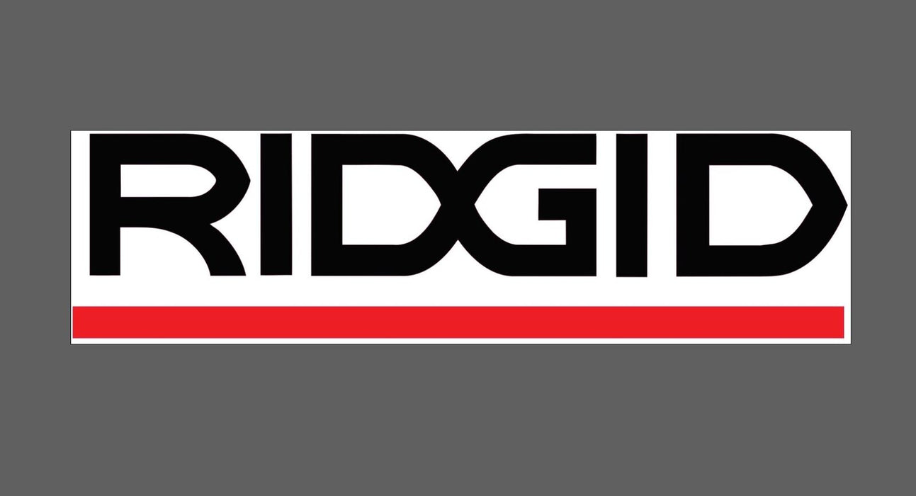 Ridgid 1224 top cover side Decals Replica set X2