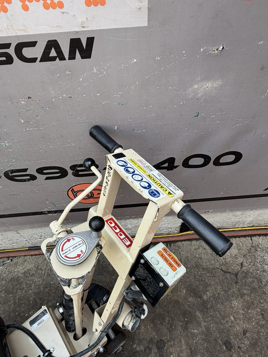 Edco CPM-8 Concrete Scarifier Grinder Electric Motor Works Fine Mint Shape 220V
