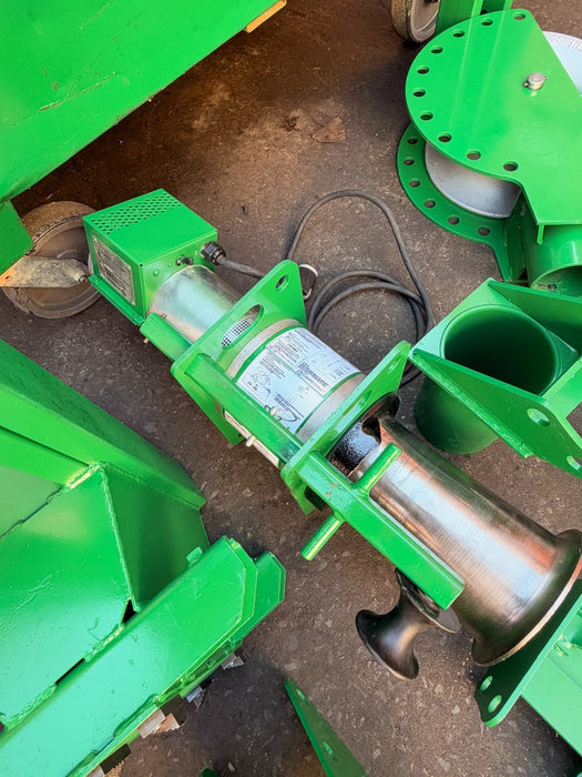 Greenlee 6805 Ultra Tugger Cable Puller Set 8000 lbs - Great Condition
