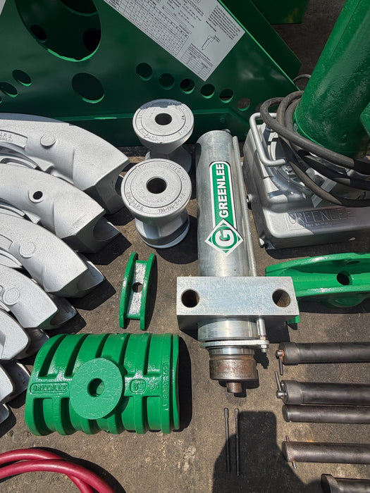 Greenlee 885 Hydraulic Bender 1 1/4"-4" Rigid Pipe w/ 960 Pump & Warranty