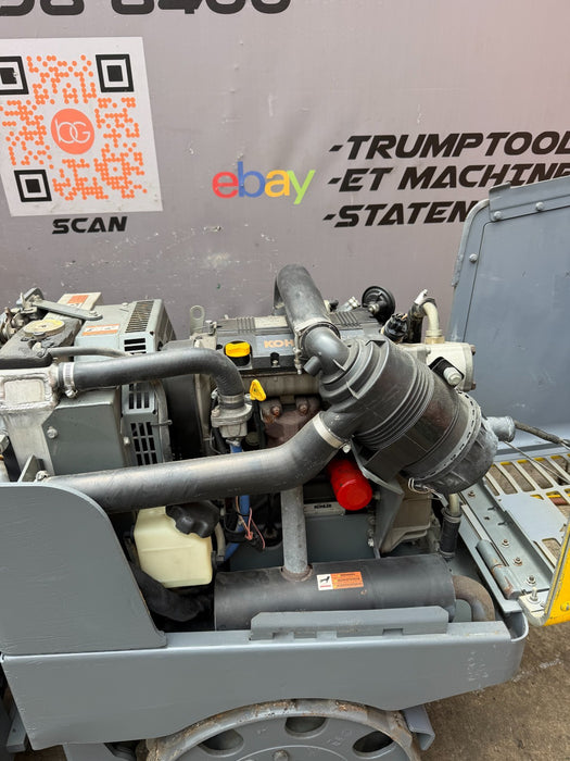 2015 Wacker Neuson RTSC3 Remote Control Trench Compactor Roller 640 Hours VIDEO*