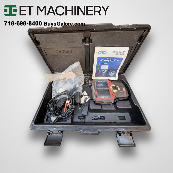 OTC Matco Tools Determination Scan System 2.0 Cables Insert w Case & Accessories
