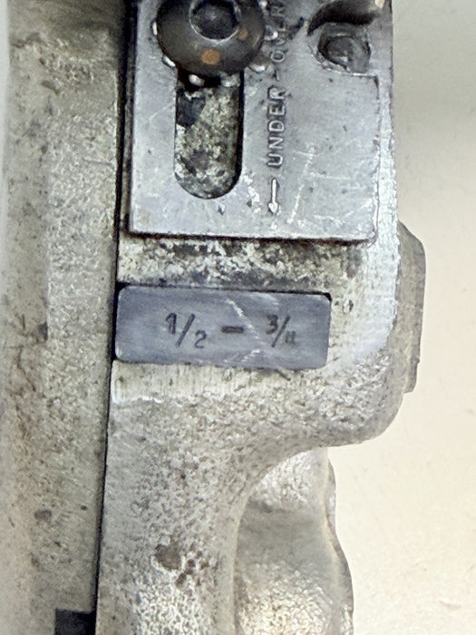 ROTHENBERGER COLLINS SNAP-O-MATIC 1641 PIPE THREADER HEAD DIE & 1/2-3/4” Teeth