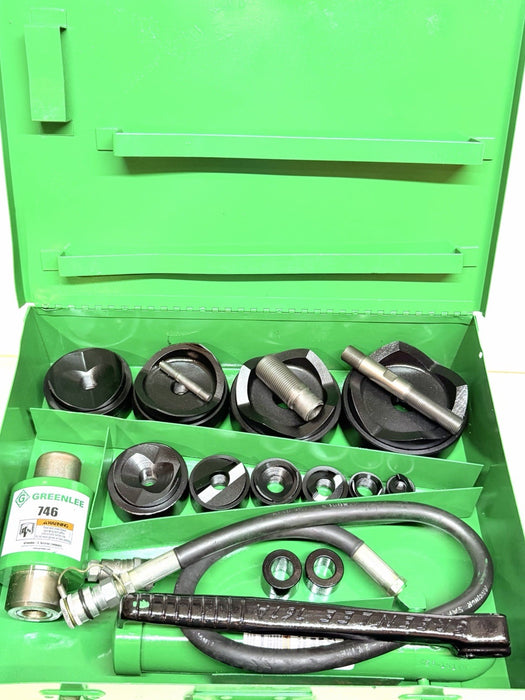 Greenlee 7310SB Slug Buster KO Knockout Punch Set 1/2" - 4" ,767 Pump & Box BG17