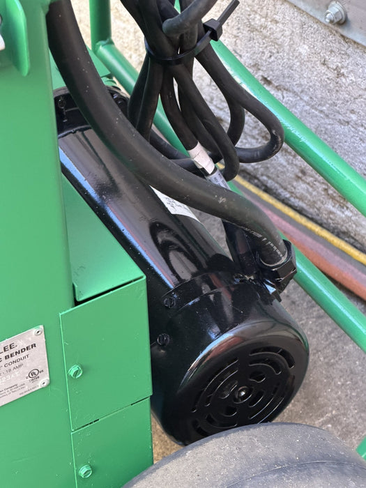 Greenlee 555 Conduit Pipe Bender 1/2"-2" RIGID & IMC   Works Great