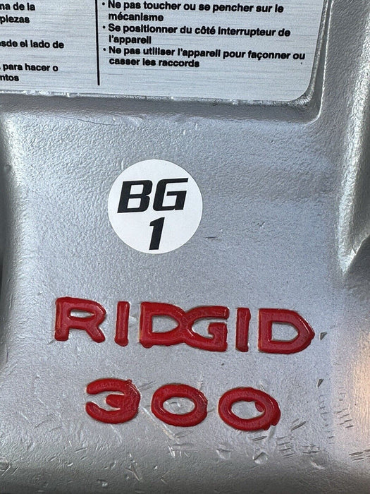 Ridgid 300 Pipe Threader Complete + Carriag, 141 Threader, 450 Tripod + More WOW