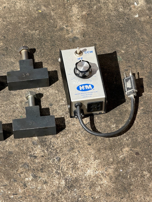 H&M Pipe Beveling Machine Beveler 2C-30  30-36" Cutting Welding New Condition