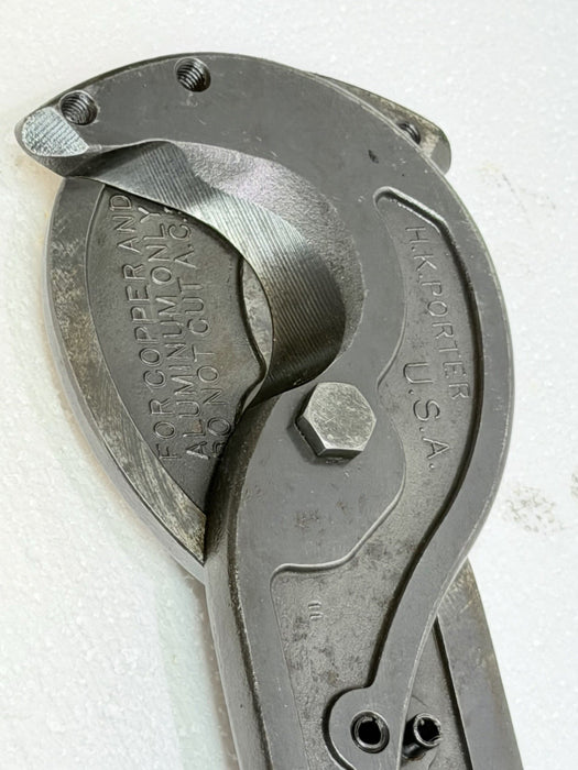 HK Porter 8690FH Heavy Duty Ratcheting Cable Cutter BG8