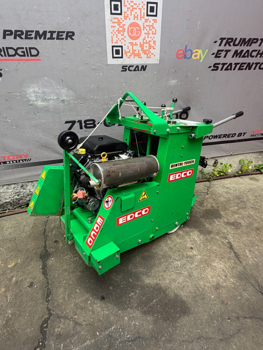EDCO SS-20 Propane Self-Propelled Concrete Asphalt Saw - Commercial Grade