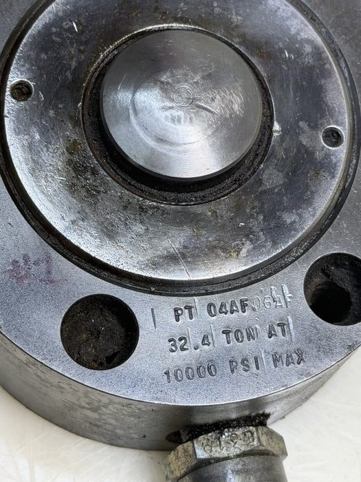 POWER TEAM RLS300 HYDRAULIC CYLINDER 30-TON 7/16"-STROKE 10000PSI LOW PROFILE