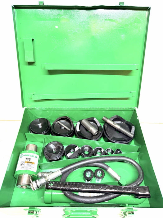 Greenlee 7310SB Slug Buster KO Knockout Punch Set 1/2" - 4" ,767 Pump & Box BG17