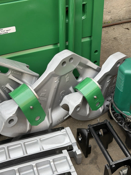 GREENLEE 881CT CAM TRACK Conduit Pipe Bender 2-1/2-4" EMT RIGID IMC, PUMP, TABLE
