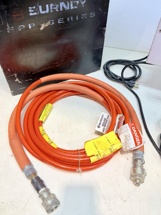 Burndy EPP-10EC Series Hyd Electric Pump 10k psi + Case & Hose Crimper Mint! BG9
