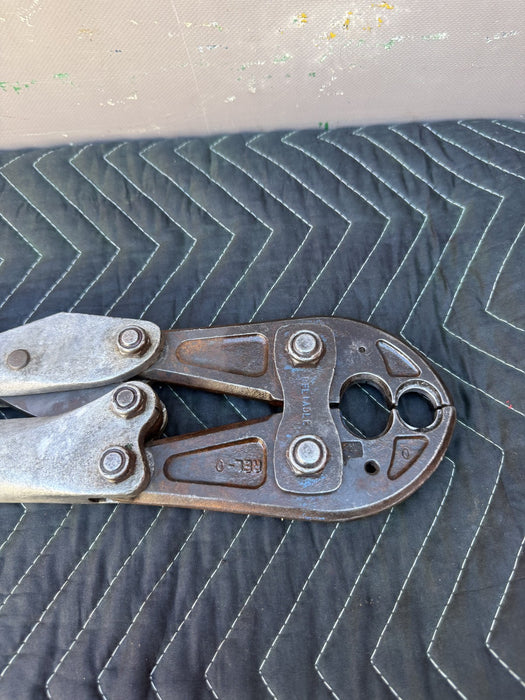 Kearney Manual Compression Crimper 26" Nice Condition #5