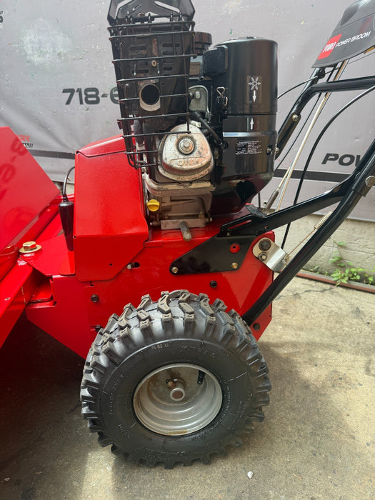 TORO 36" Walk-Behind Rotary Broom Kohler 208cc Power Steering Commercial #4