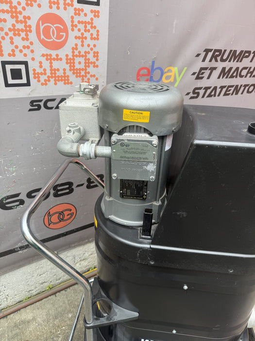 Ruwac DS 1400-EX  Continuous Duty Industrial HEPA Vacuum 5HP.  NEW Condition.