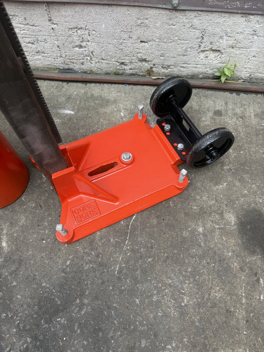 Weka DK22 Core Drill Motor and M2 Core Bore Stand with Bits.  Nice Shape. #2
