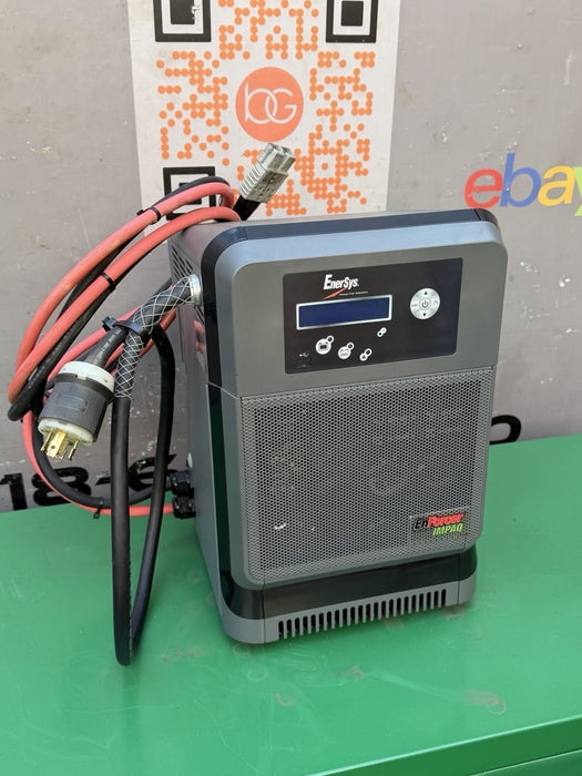 ENERSYS EI3-HL-4YE Enforcer IMPAQ Forklift Battery Charger 480V 3PH + Cables #2