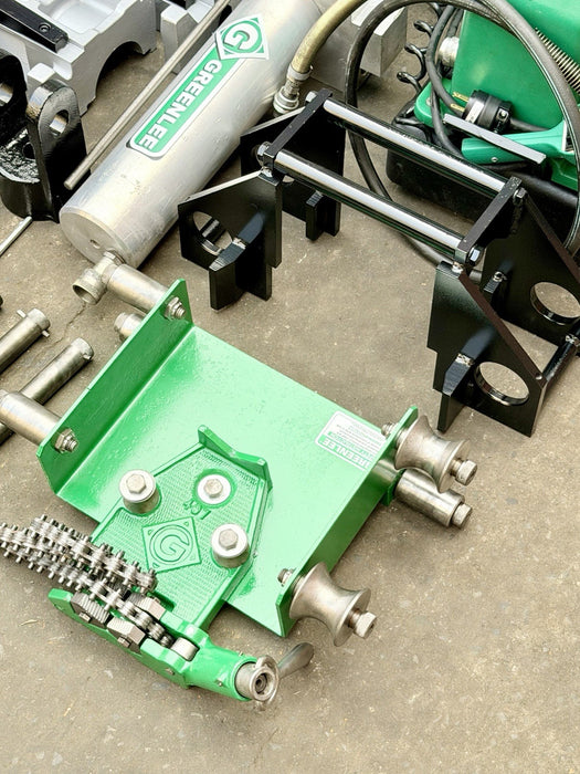 GREENLEE 881CT CAM TRACK Pipe Bender 2-1/2-4" EMT RIGID IMC, 980 Pump, Table WOW