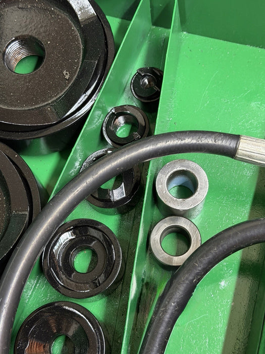 Greenlee 7310SB Slug Buster KO Knockout Punch Set 1/2" - 4" , 767 Pump & Box BG2