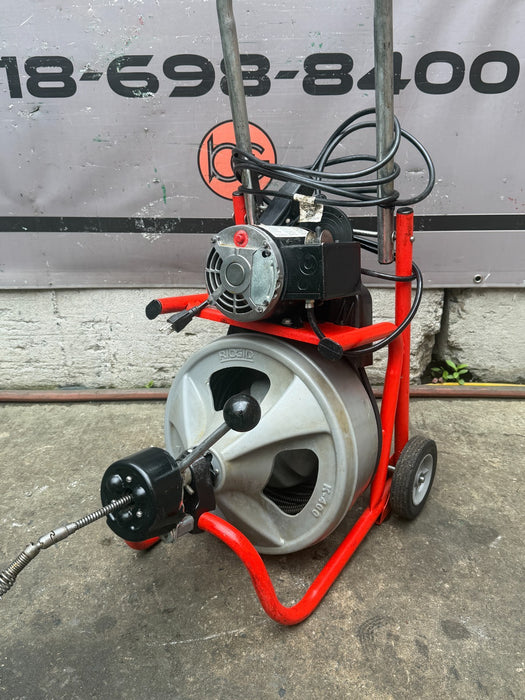 RIDGID K-400 Drain Cleaning Snake Auger 120V Drum Machine 3/8"x75' #4