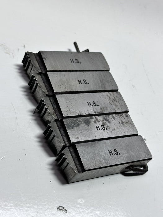 RIDGID 4PJ  2 1/2” NPT Dies Set RH for 4-P and 4PJ Threaders