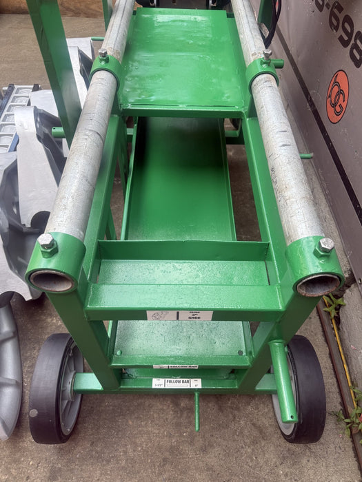 Greenlee 881CT Hydraulic  Bender 2.5-4” Rigid EMT 980 Pump Mobile Table "MINT"