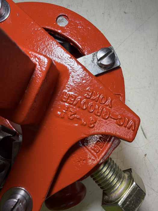 Victaulic Vic Cut Groover 3"-2.5" Pipe Grooving w/ Yoke Ridgid 700 300 #2 Refurb
