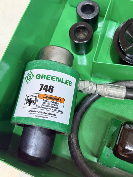 Greenlee 7310SB Slug Buster Knockout Punch Set 1/2 - 4" Conduit Refurbished BG10
