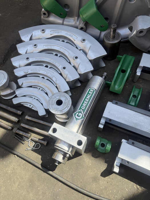 GREENLEE 885 884 Hydraulic Rigid 1 1/4 to 4 and EMT  2 1/2 to 4 Bender. 881