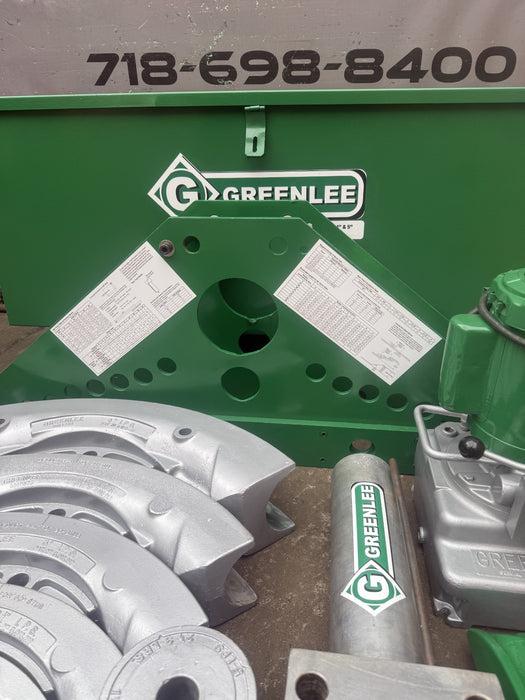 Greenlee 885 Hydraulic Pipe Bender 1-1/4”-5” Rigid Pipe. 9/9/26