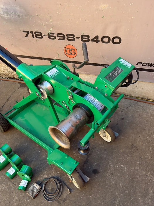 Greenlee UT10 Cable Puller w/ Mobile VersiBoom, 2.5-5" Adapters, 10000lb