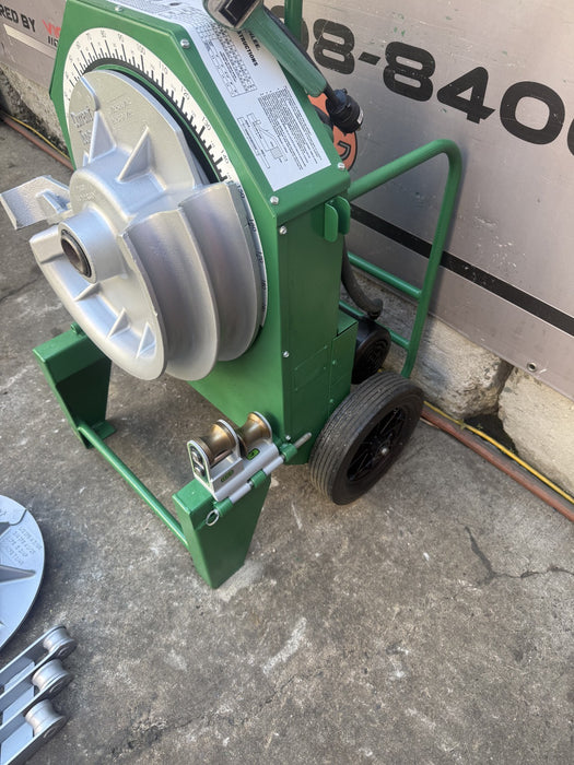 Greenlee 555 Conduit Pipe Bender 1/2"-2" RIGID & IMC   Works Great.  6/1  #3