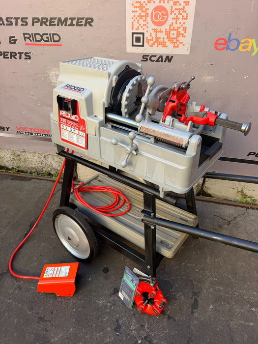 2024  RIDGID 535 V3 Pipe Threading Machine w/ Universal Cart & 811A Dies ET6