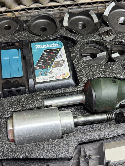 Greenlee LS100X Intelli-Punch 11-Ton Hydraulic Knockout Punch Set 1/2" - 4" #17