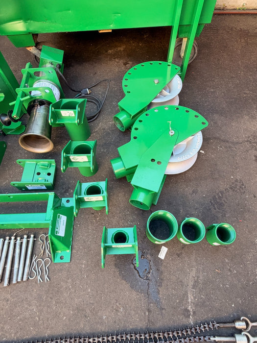 Greenlee 6805 Ultra Tugger Cable Puller Set 8000 lbs - Great Condition