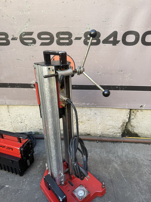 Hilti DCM 1 Core Drill Rig, Vacuum Pump and Bits. Works Great.