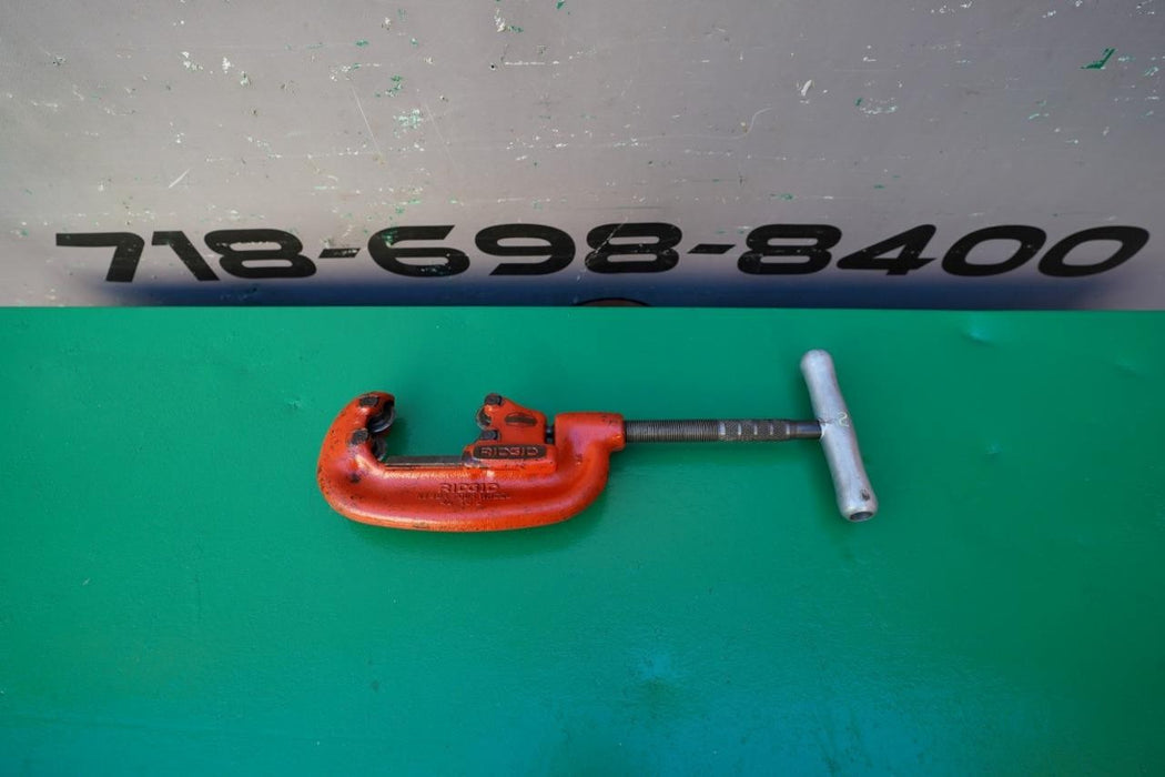 Ridgid 3/4 to 2 inch Pipe Cutter Model 42A   Works Great. #2