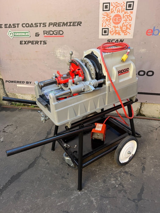 2018  RIDGID 535 V3 Pipe Threading Machine w/ Universal Cart & 811A Dies ET7