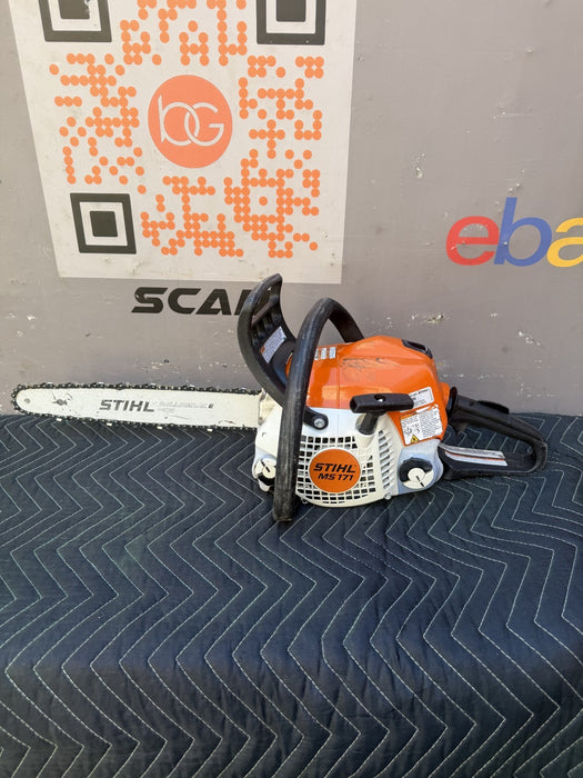 Stihl MS171 Chainsaw Powerhead Has Compression.  Will not start.