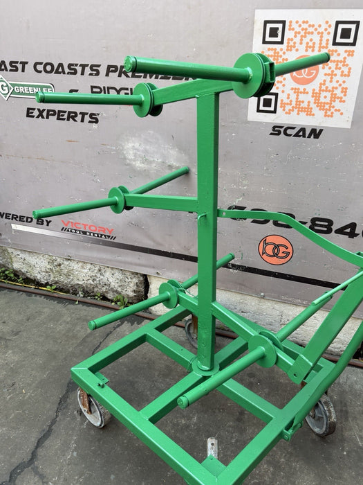 GREENLEE 910 9 SPOOL WIRE DISPENSER ASSEMBLY CART #3