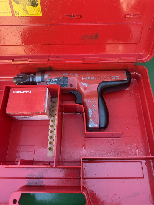 HILTI DX 35 Powdered Actuated Concrete Nail Stud Gun Works #5