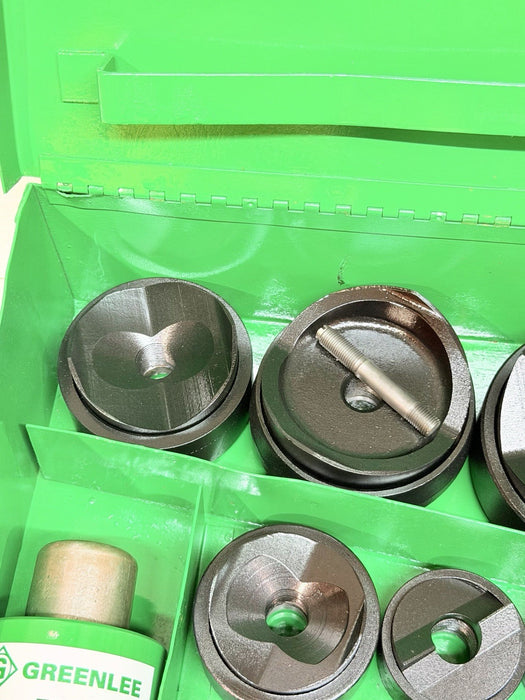 Greenlee 7310SB Slug Buster KO Knockout Punch Set 1/2" - 4" ,767 Pump & Box BG17