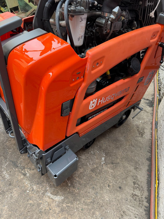 2018 Husqvarna FS-5000D 26" Walk Behind Concrete Saw 306 Hrs MINT FS5000D VIDEO