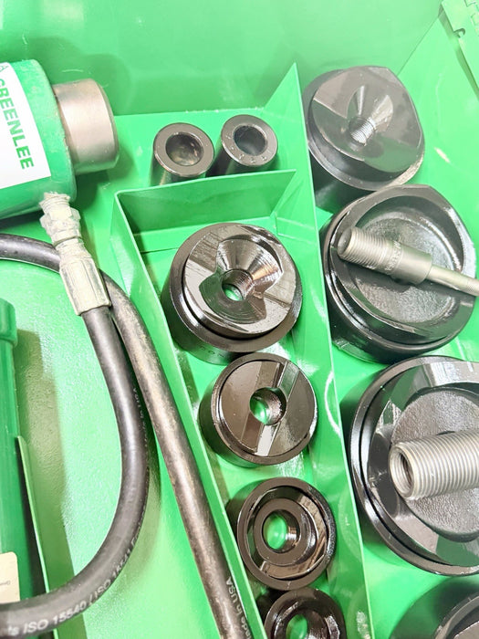 Greenlee 7310SB Slug Buster Knockout Punch Set 1/2 - 4" Conduit Refurbished BG10