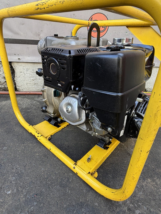 2021 Wacker Neuson PT4A 4" Portable Self-Priming Trash Water Pump Honda
