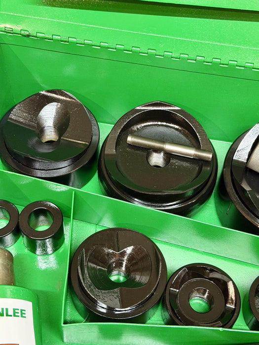 Greenlee 7310SB Slug Buster Knockout Punch Set 1/2 “- 4" Conduit Refurbished BG7