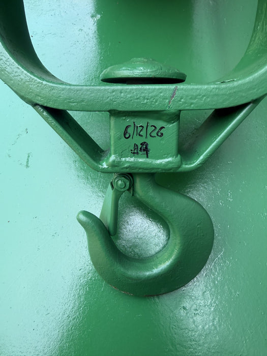 Greenlee 24 inch  4000lbs  Sheave Cable Puller  Tugger.  Works Fine. 6/12 #4