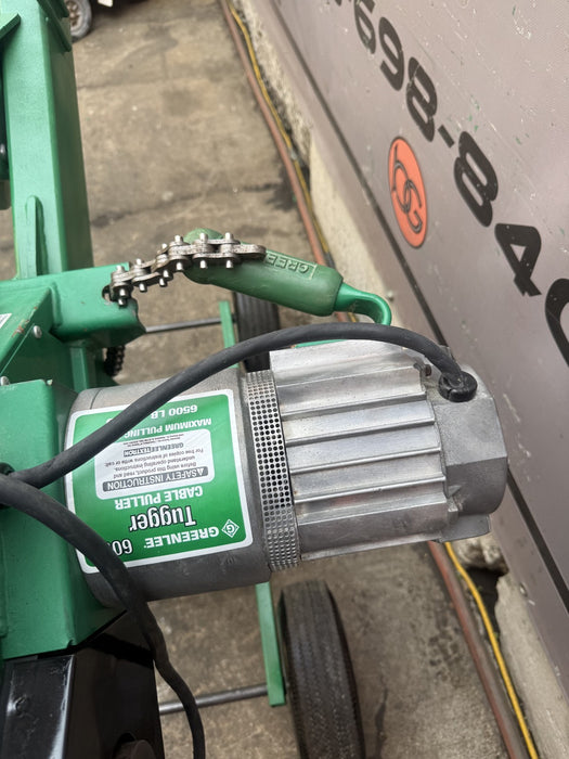 Greenlee 6004 Super Tugger Cable Puller  6500 lb. Works Great.